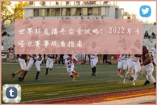 世界杯直播平台全攻略：2022年卡塔尔赛事观看指南